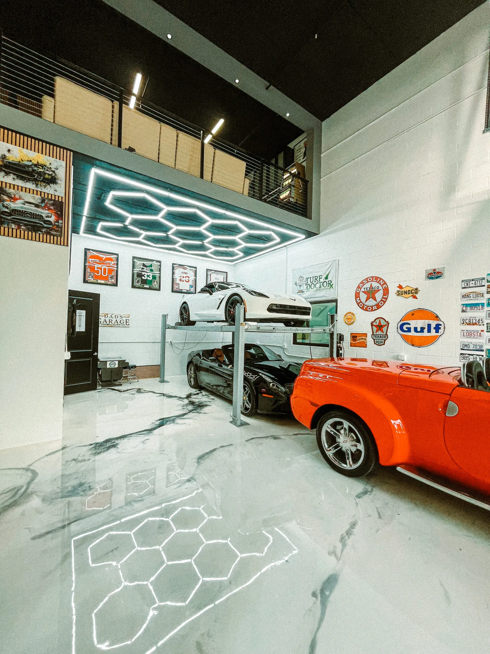 Designed Excalibur storage unit with custom interior
